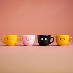 Cute espresso: Kaffeebecher-Set