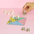 Kawaii tic-tac-toe Spiel mit Kätzchen