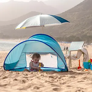 Strandzelt mit Kinderbecken 