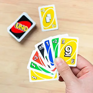 Miniatur-UNO-Kartenspiel